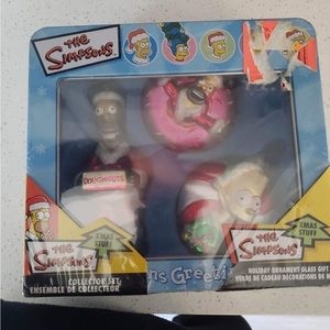 Simpsons ornaments